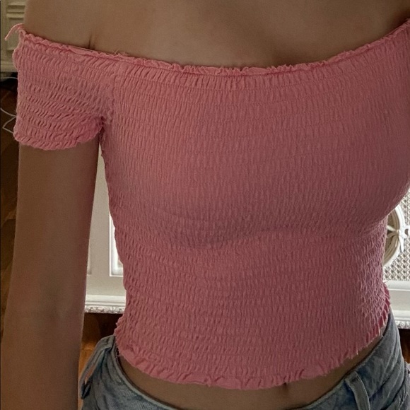 A pink summer top. - Picture 1 of 2